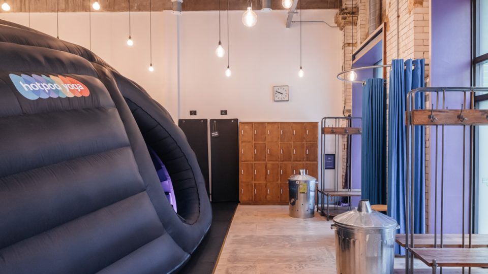 Get a half-price Hotpod Yoga mini-pod class in Brixton or Hackney